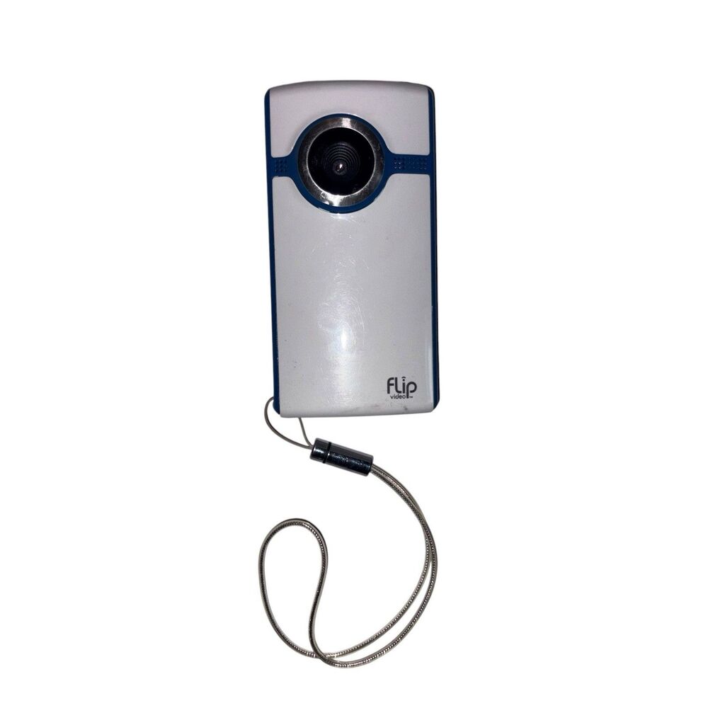 Flip Video Ultra HD 1.6MP Pocket-Sized Digital Camcorder U260 - Blue - USED
